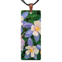 Colorado handmade orchid pendant necklace