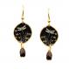 Japanese-inspired dragonfly earrings symbolizing courage strength happiness and victory