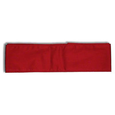 Japanese headband in red. Also known as Hachimaki.