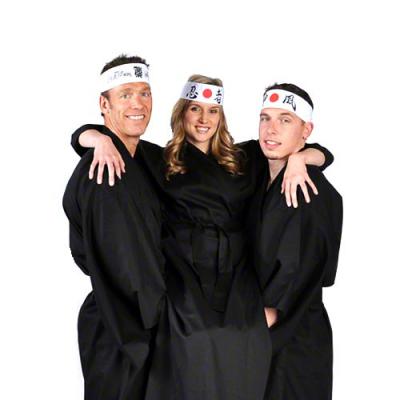 Traditional Japanese headband for martial arts and celebrations