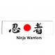 Ninja Warrior Japanese headband hachimaki