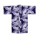 Men’s Japanese happi coat with blue koi design