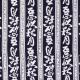 Close-up of Autumn Moon Haiku design on yukata