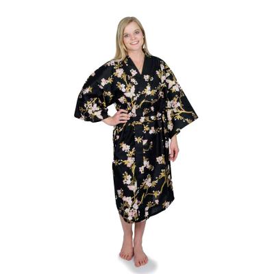 Sakura and butterfly Japanese Happi Coat for women