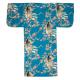 Women's kimono-yukata with colorful Japanese cherry blossom design