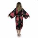 Women’s Midnight Peony yukata made in Japan