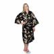 Sakura and butterfly Japanese Happi Coat for women