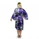 Silk Happi Coat - Purple Iris 1