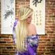 Silk Happi Coat - Purple Iris 3